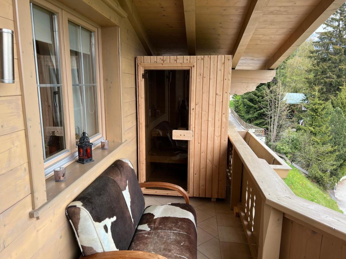 Ferienhaus Zillertal Panorama Blick Balkon Sauna Zellberg Kültér fotó
