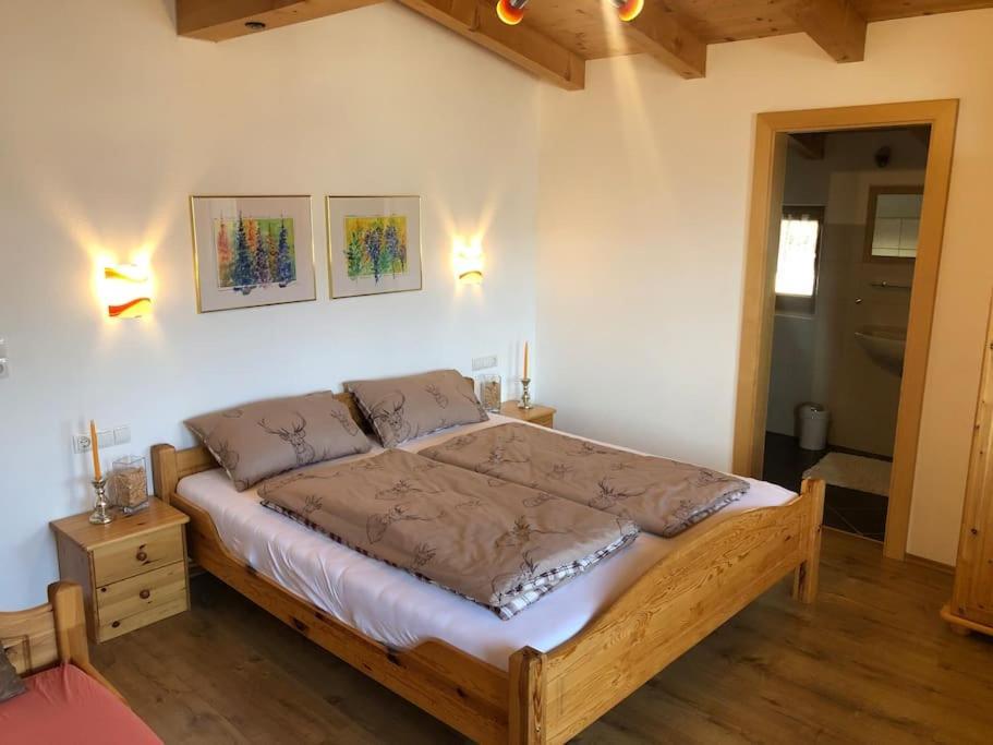 Ferienhaus Zillertal Panorama Blick Balkon Sauna Zellberg Kültér fotó