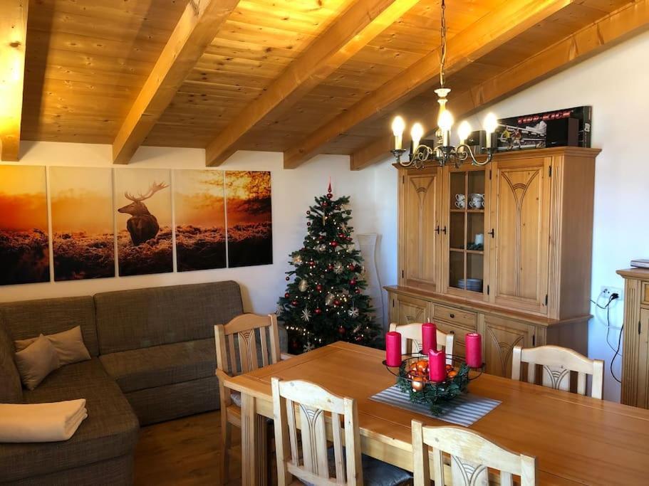 Ferienhaus Zillertal Panorama Blick Balkon Sauna Zellberg Kültér fotó