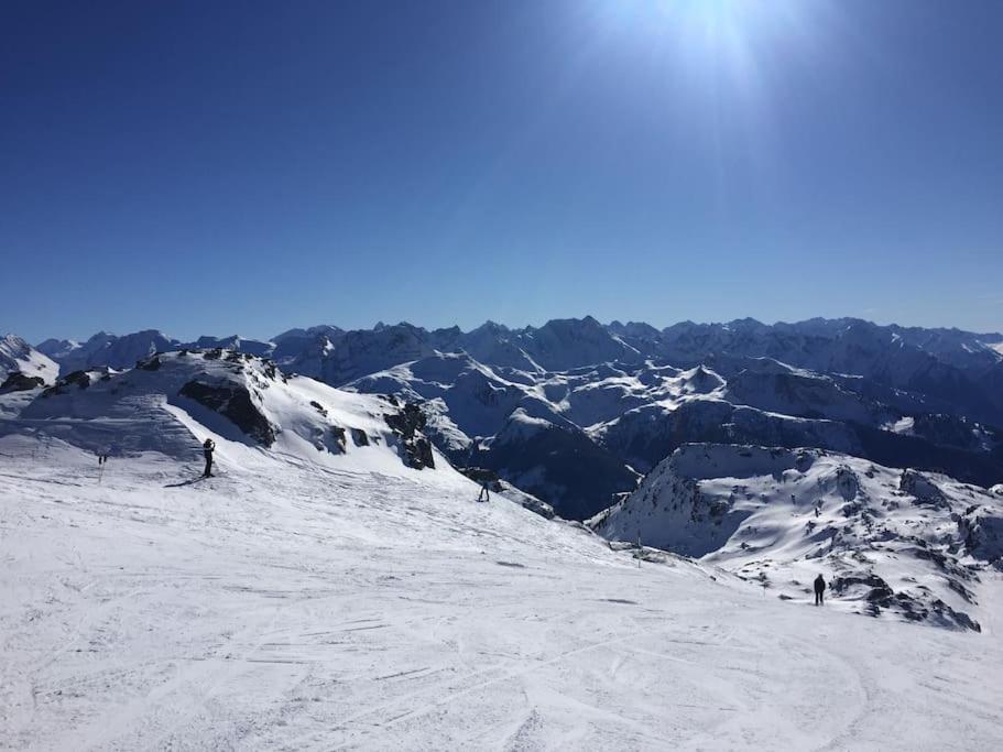 Ferienhaus Zillertal Panorama Blick Balkon Sauna Zellberg Kültér fotó