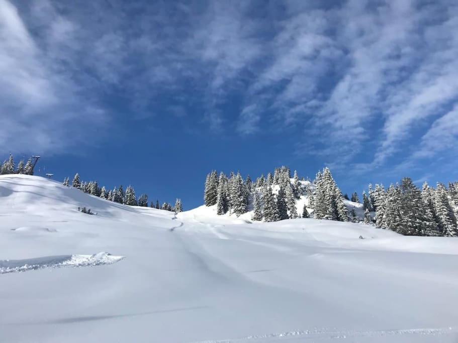 Ferienhaus Zillertal Panorama Blick Balkon Sauna Zellberg Kültér fotó