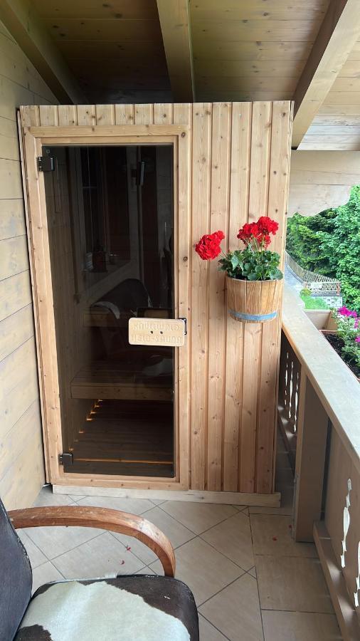 Ferienhaus Zillertal Panorama Blick Balkon Sauna Zellberg Kültér fotó