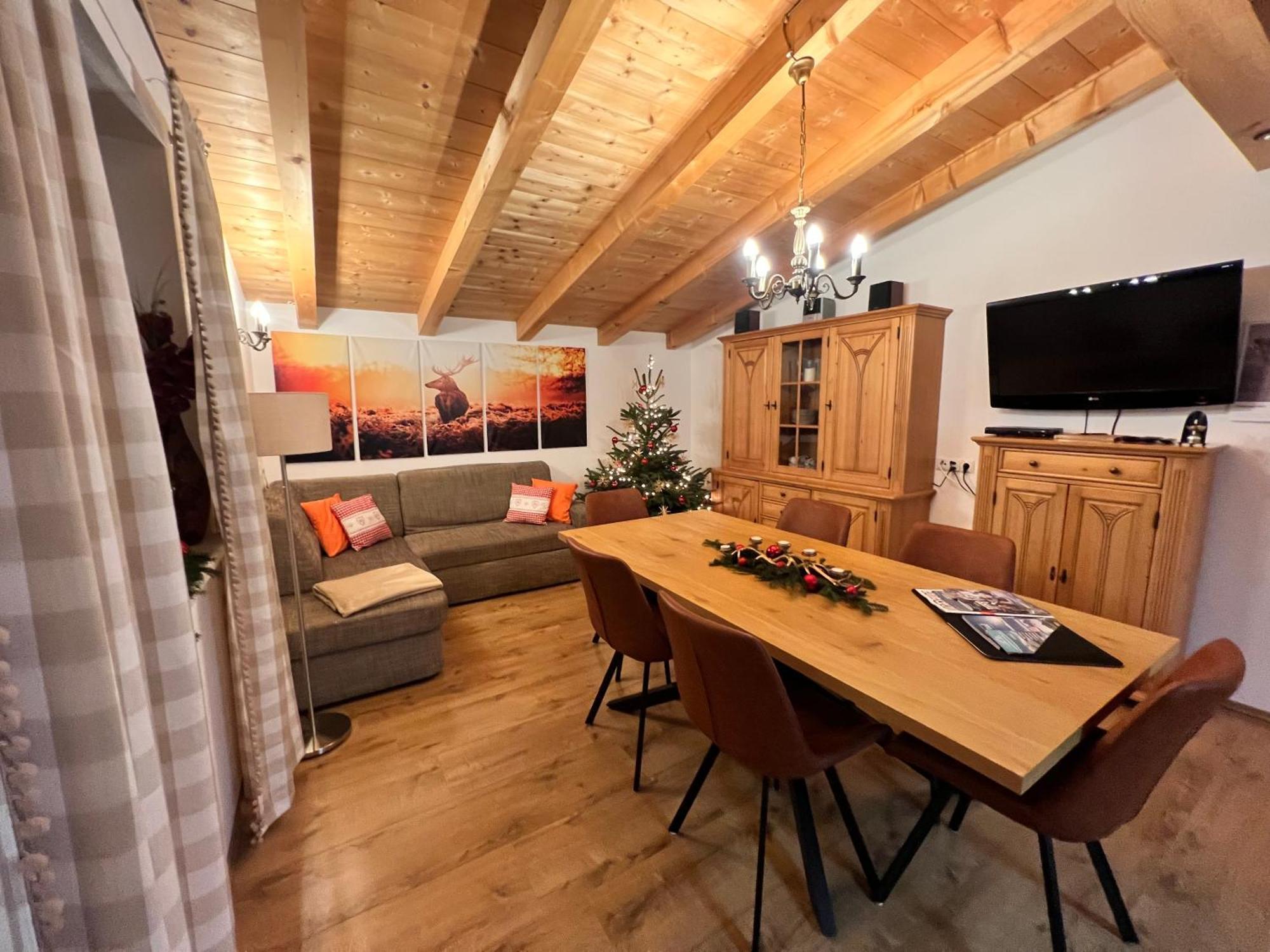 Ferienhaus Zillertal Panorama Blick Balkon Sauna Zellberg Kültér fotó